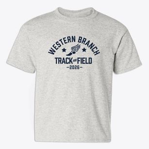Western Branch High School Track and Field Youth T-shirt