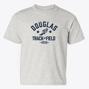 Douglas Macarthur Elementary School Track and Field Youth T-shirt