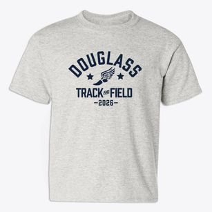 Douglass School Track and Field Youth T-shirt