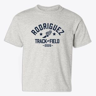 Rodriguez High School Track and Field Youth T-shirt