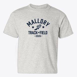 Mallory Elementary School Track and Field Youth T-shirt