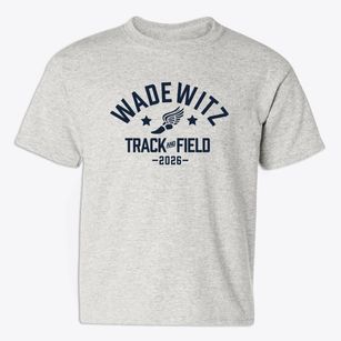 E.h. Wadewitz Elementary Track and Field Youth T-shirt