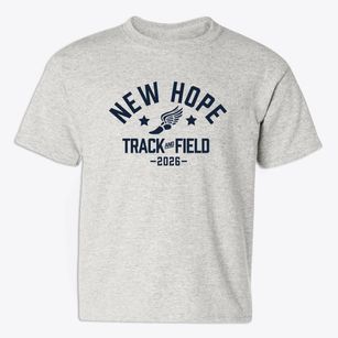 New Hope Christian School Track and Field Youth T-shirt