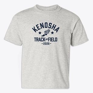 Kenosha Unified School District Track and Field Youth T-shirt