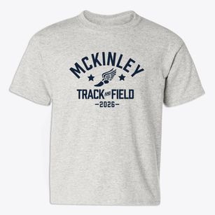 Mckinley Middle School Track and Field Youth T-shirt