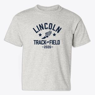 Lincoln Elementary School Track and Field Youth T-shirt