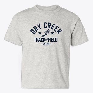 Dry Creek Elementary School Track and Field Youth T-shirt