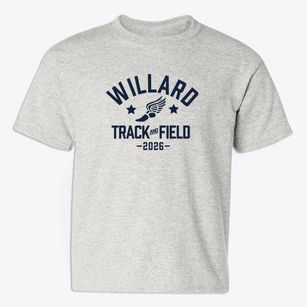 Willard Intermediate School Track and Field Youth T-shirt