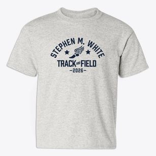 Stephen M. White Middle School Track and Field Youth T-shirt