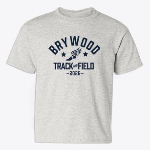 Brywood Elementary School Track and Field Youth T-shirt