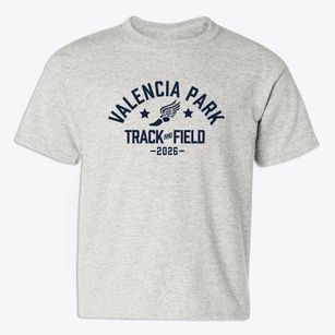Valencia Park Elementary School Track and Field Youth T-shirt
