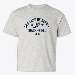 Our Lady Of Refuge Parish (pacific Beach Track and Field Youth T-shirt