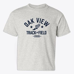 Oak View Elementary School Track and Field Youth T-shirt