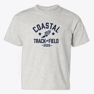 Coastal Christian School Track and Field Youth T-shirt