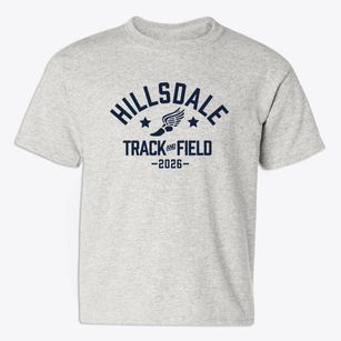 Hillsdale High School Track and Field Youth T-shirt
