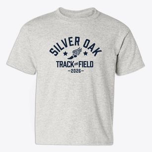 Silver Oak Elementary School Track and Field Youth T-shirt