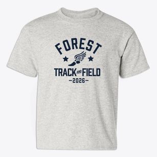 Forest Charter School Track and Field Youth T-shirt