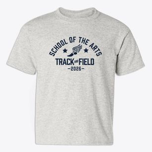School Of The Arts Track and Field Youth T-shirt