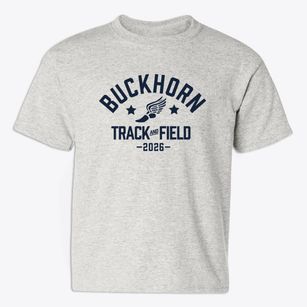 Buckhorn Middle School Track and Field Youth T-shirt