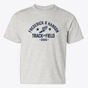 Frederick R Hanson Elementary School Track and Field Youth T-shirt