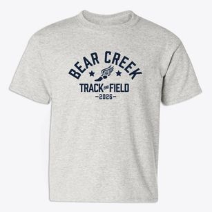Bear Creek High School Track and Field Youth T-shirt
