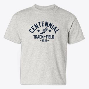 Centennial School Track and Field Youth T-shirt