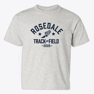 Rosedale Elementary School Track and Field Youth T-shirt