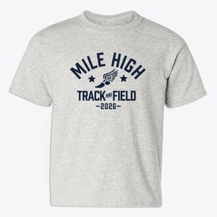 Mile High Adventist Academy Track and Field Youth T-shirt