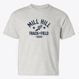 Mill Hill Elementary School Track and Field Youth T-shirt