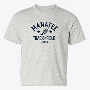 Manatee Elementary School Track and Field Youth T-shirt