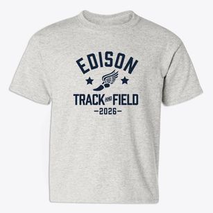 Edison Park C & E A Magnet School Track and Field Youth T-shirt