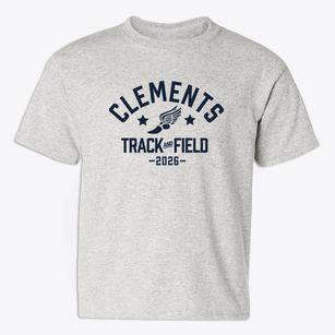 Clements Middle School Track and Field Youth T-shirt