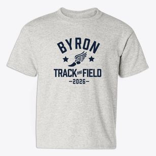 Byron Elementary School Track and Field Youth T-shirt