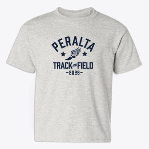 Peralta Elementary School Track and Field Youth T-shirt