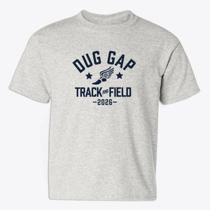 Dug Gap Elementary School Track and Field Youth T-shirt