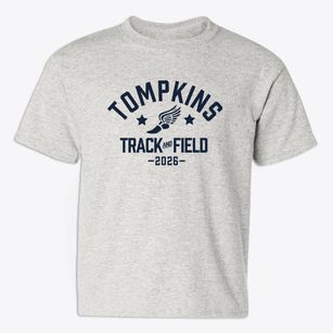 Tompkins Middle School Track and Field Youth T-shirt