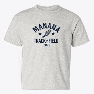 Manana Elementary School Track and Field Youth T-shirt
