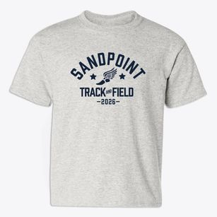 Sandpoint Middle School Track and Field Youth T-shirt