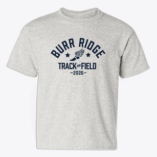 Burr Ridge Middle School Track and Field Youth T-shirt