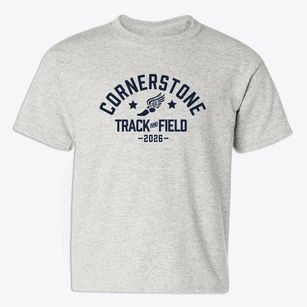 Cornerstone Christian Academy Track and Field Youth T-shirt