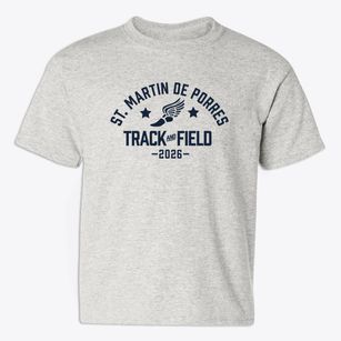 Saint Martin De Porres Academy Track and Field Youth T-shirt