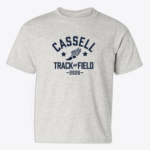 Cassell Elementary School Track and Field Youth T-shirt