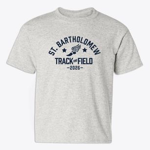 Saint Bartholomew Catholic School Track and Field Youth T-shirt