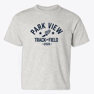 Park View Montessori School 3 Track and Field Youth T-shirt