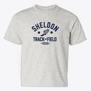 Sheldon Grade School Track and Field Youth T-shirt