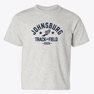 Johnsburg Junior High School Track and Field Youth T-shirt