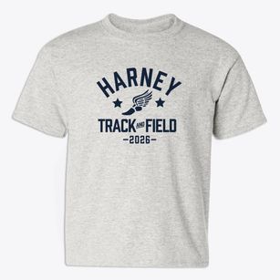 Harney Elementary School Track and Field Youth T-shirt