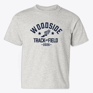 Woodside Middle School Track and Field Youth T-shirt