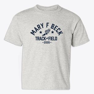 Mary F Beck Elementary School Track and Field Youth T-shirt