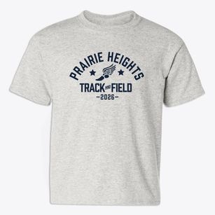 Prairie Heights Middle School Track and Field Youth T-shirt